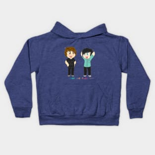 Chibi Dan and Phil Kids Hoodie